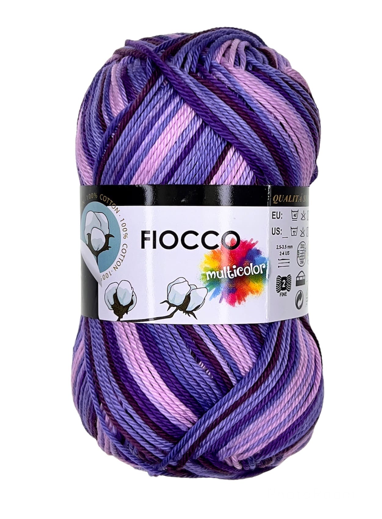 Fiocco Multicolor Violett 9430